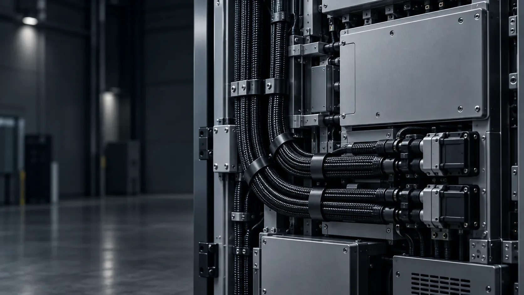Illustrative energy storage enclosure wiring